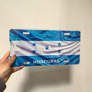 Honduras 🇭🇳 flag decorative car front license plate